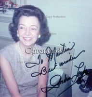 Andrea Leeds (1914-1984) Schauspielerin - Autogramm