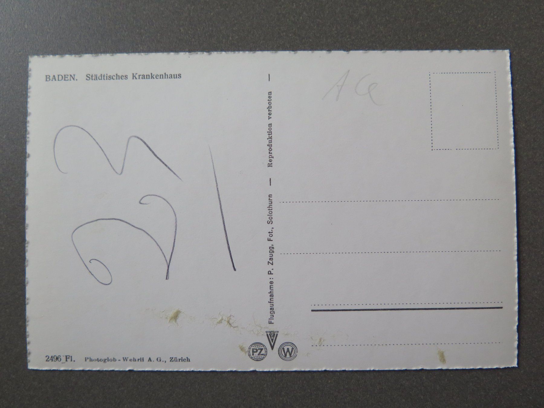 Cartes postales: BADEN – D'occasion à Wittenbach par lipasal 1