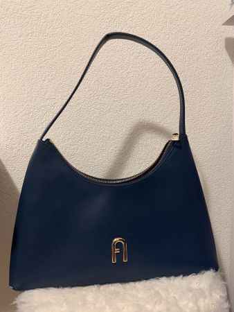 Sac à main Furla cuir bleu neuf
