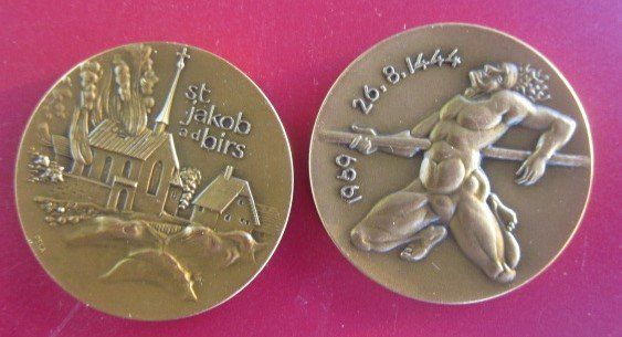 Medaillen: St. Jakob an der Birs - Bronzemedaille – Neu (gemäss Beschreibung) aus Luzern von Horoskop1 2