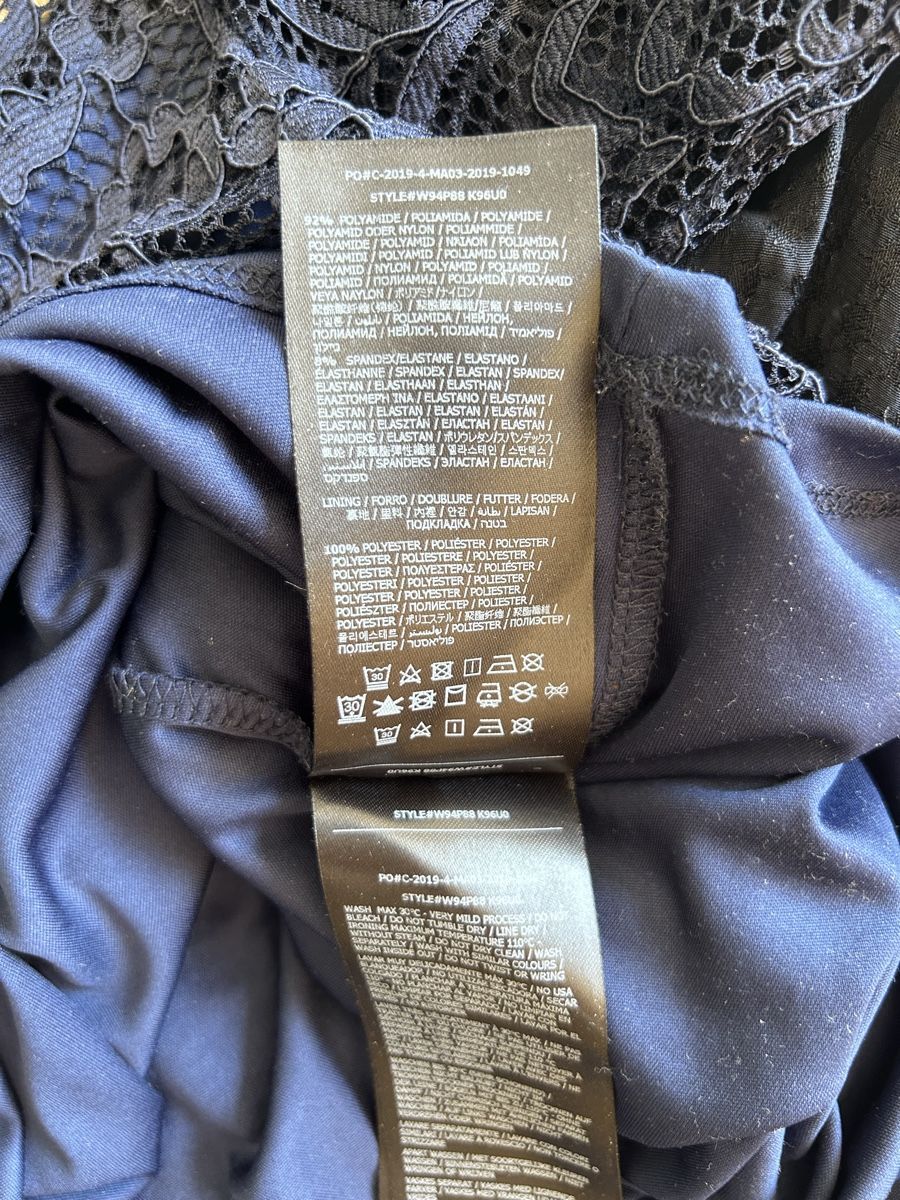 Guess Blusen: Blaue Bluse mit Spitze von Guess – Neu (gemäss Beschreibung) aus Rüti ZH von heuhaufen 3