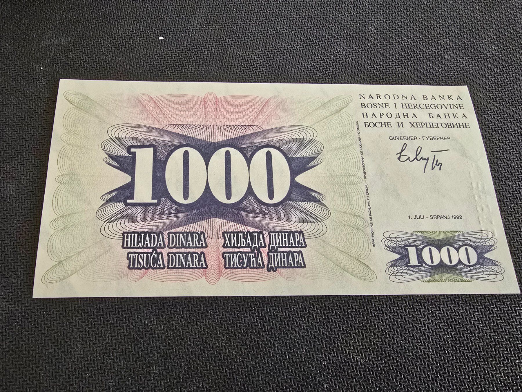 Banconote: Billet Bosnie 1000 – Nuovo (secondo la descrizione) da Petit-Lancy venduto da Minnie26