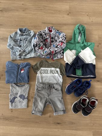 Kleiderpaket. Mit Jacken &Sneakers Gr.110
