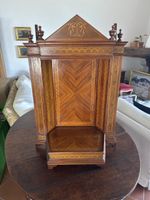 Antico altarino in miniatura intarsiata – fine 1800