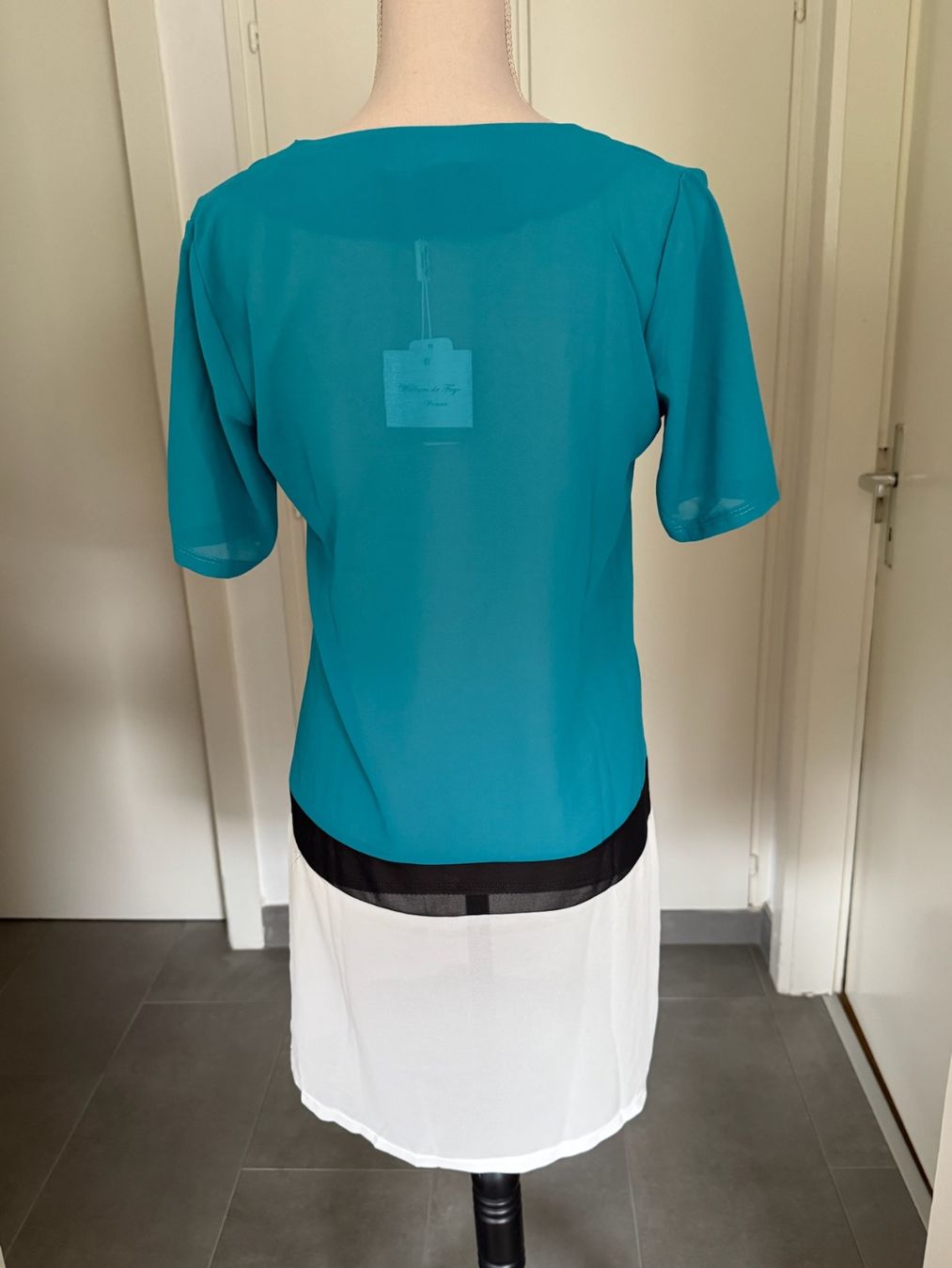 Vestiti: William de Faye - Robe - M - soie/polyester – Nuovo (secondo la descrizione) da Sion venduto da accroshoes 2