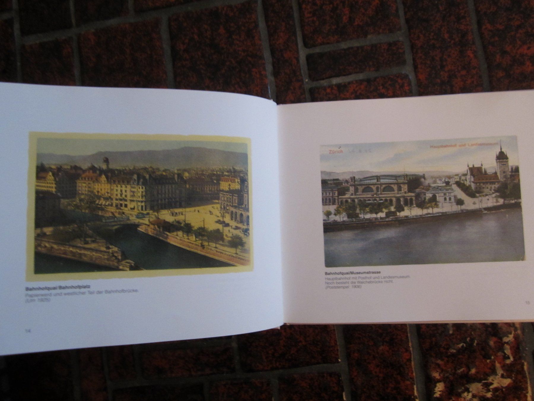 Cartes postales: ZÜRICH ALTSTADT POSTKARTENBUCH!!! – D'occasion à Volketswil par nemo2000 2