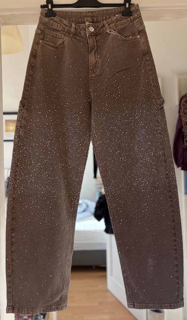 Jeans: JEANS BALOON AVEC STRASS! M – Neu und originalverpackt aus Locarno von NicoNion