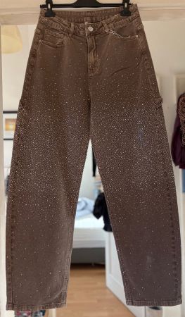 JEANS BALOON AVEC STRASS! M NOUVEAUTÉ 2026/27