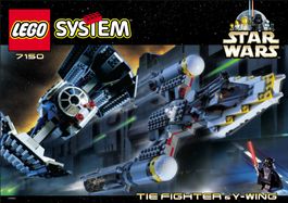 LEGO Star Wars 7150 TIE Fighter & Y-Wing (1999)