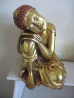 Ruhender meditierender Buddha-Statue Skulptur H 29 cm 2,6 kg