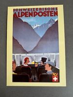 SCHWEIZERISCHE ALPENPOSTEN  - ANSICHTSKARTE