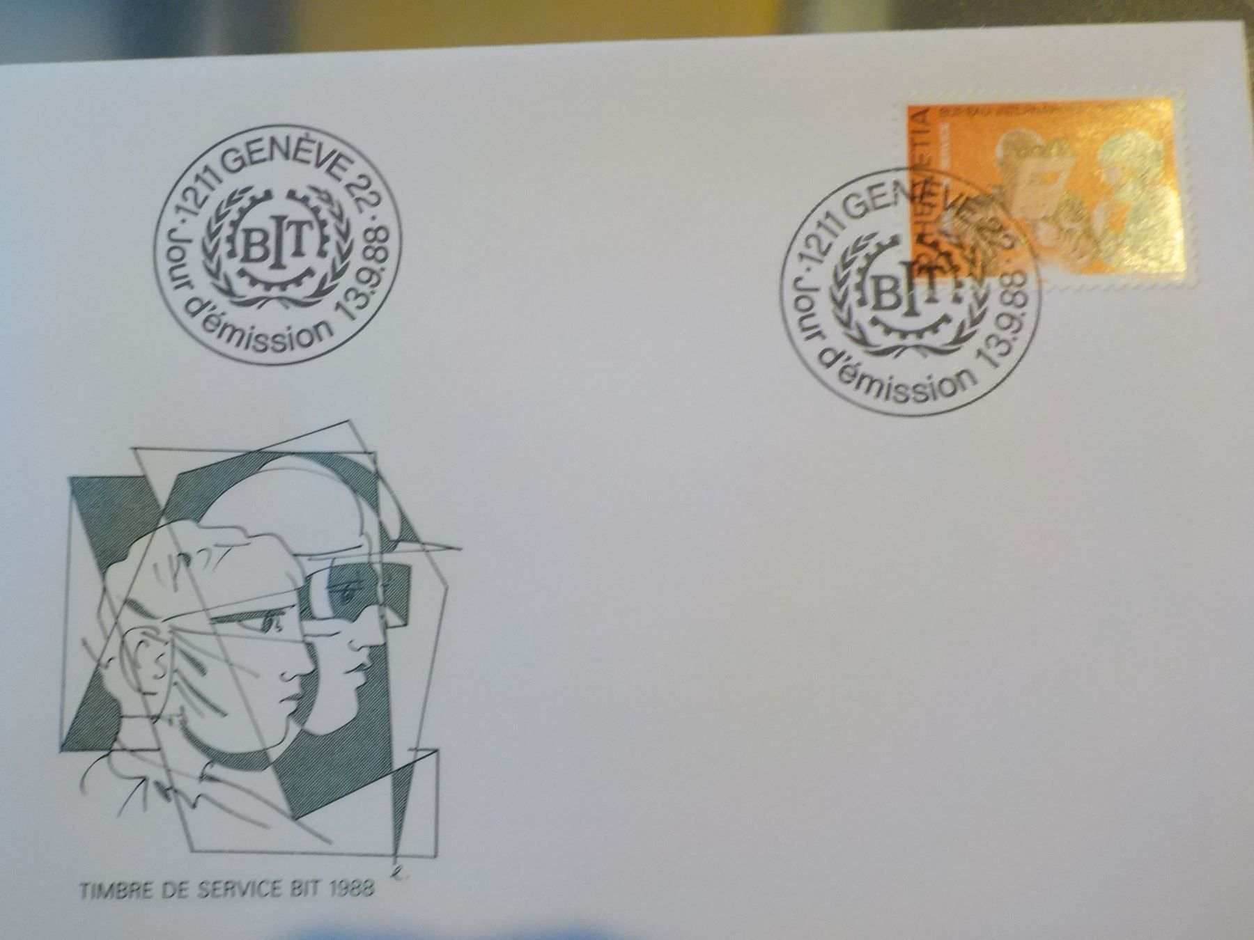Alle Briefmarken: 1988, FDC, BIT, Serie – Neu (gemäss Beschreibung) aus Muri b. Bern von Ricardoverkauf