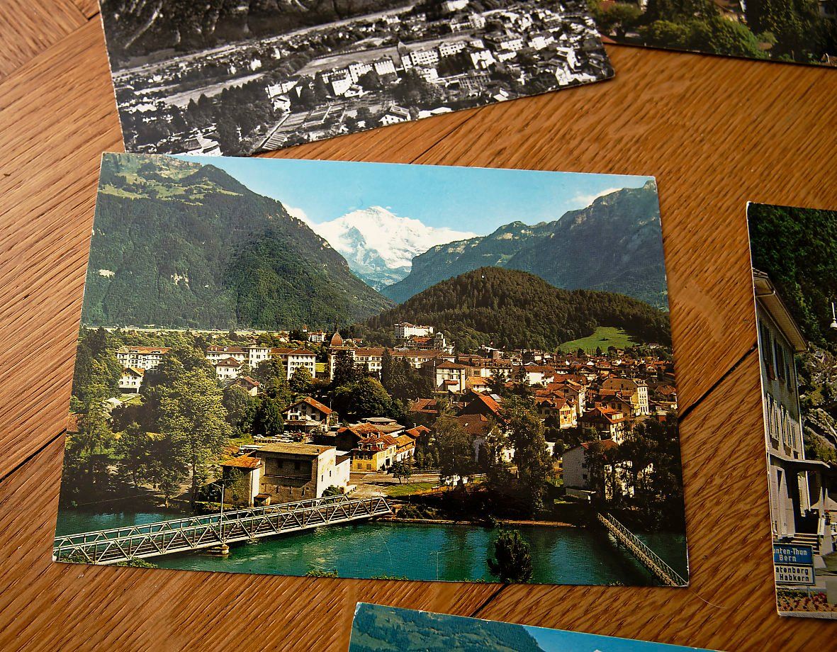 Cartoline postali: 12 verschiedene Ansichtskarten Interlaken (2 doppelt) – Difettoso da Bern venduto da Maccalvin 2