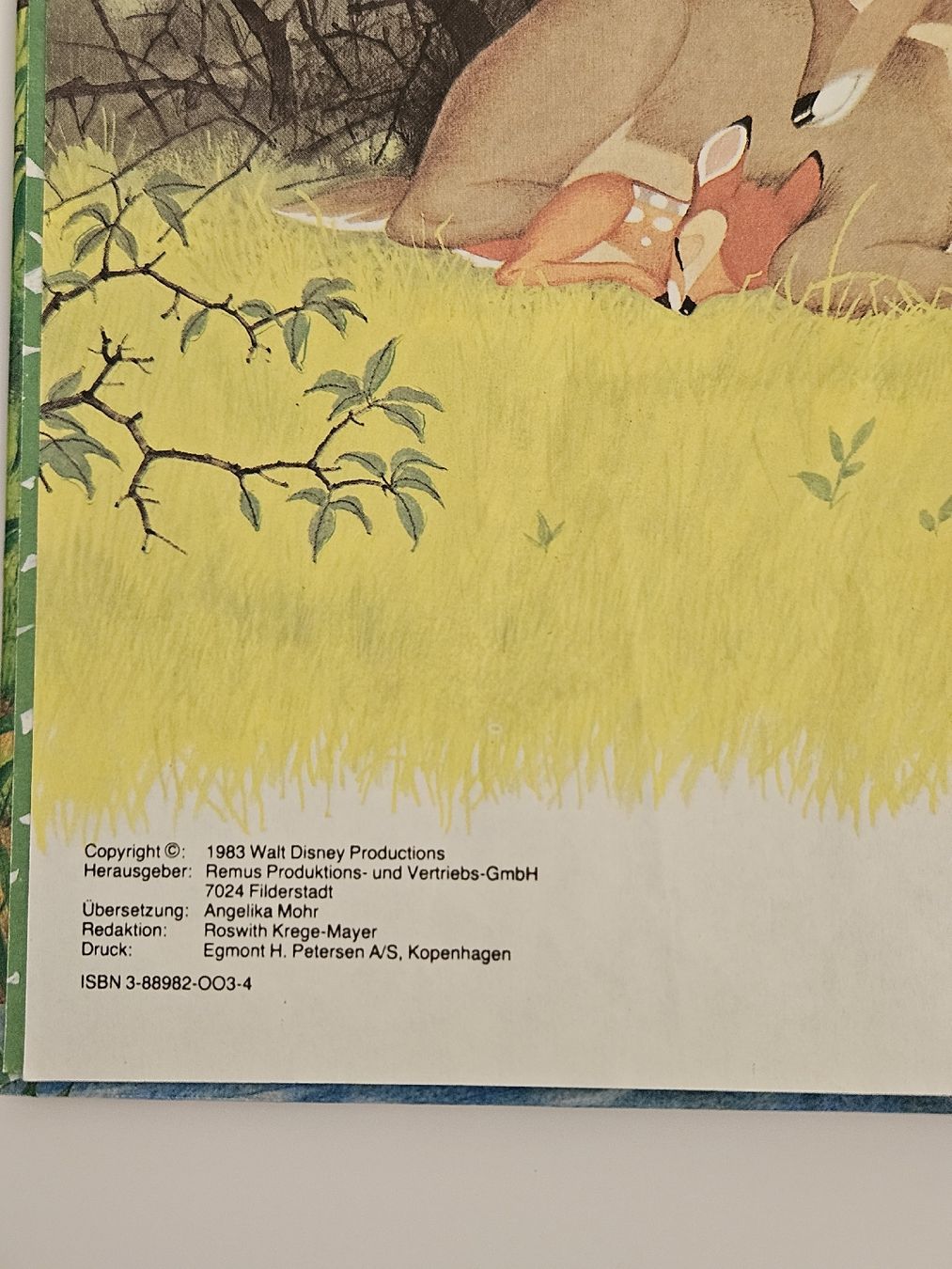 Fumetti: Walt Disney - Bambi wird erwachsen - 1983 – Usato da Oberdorf BL venduto da BaldenEagle 1