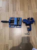 2x Schraubstock MASCHINENSCHRAUBSTOCK
