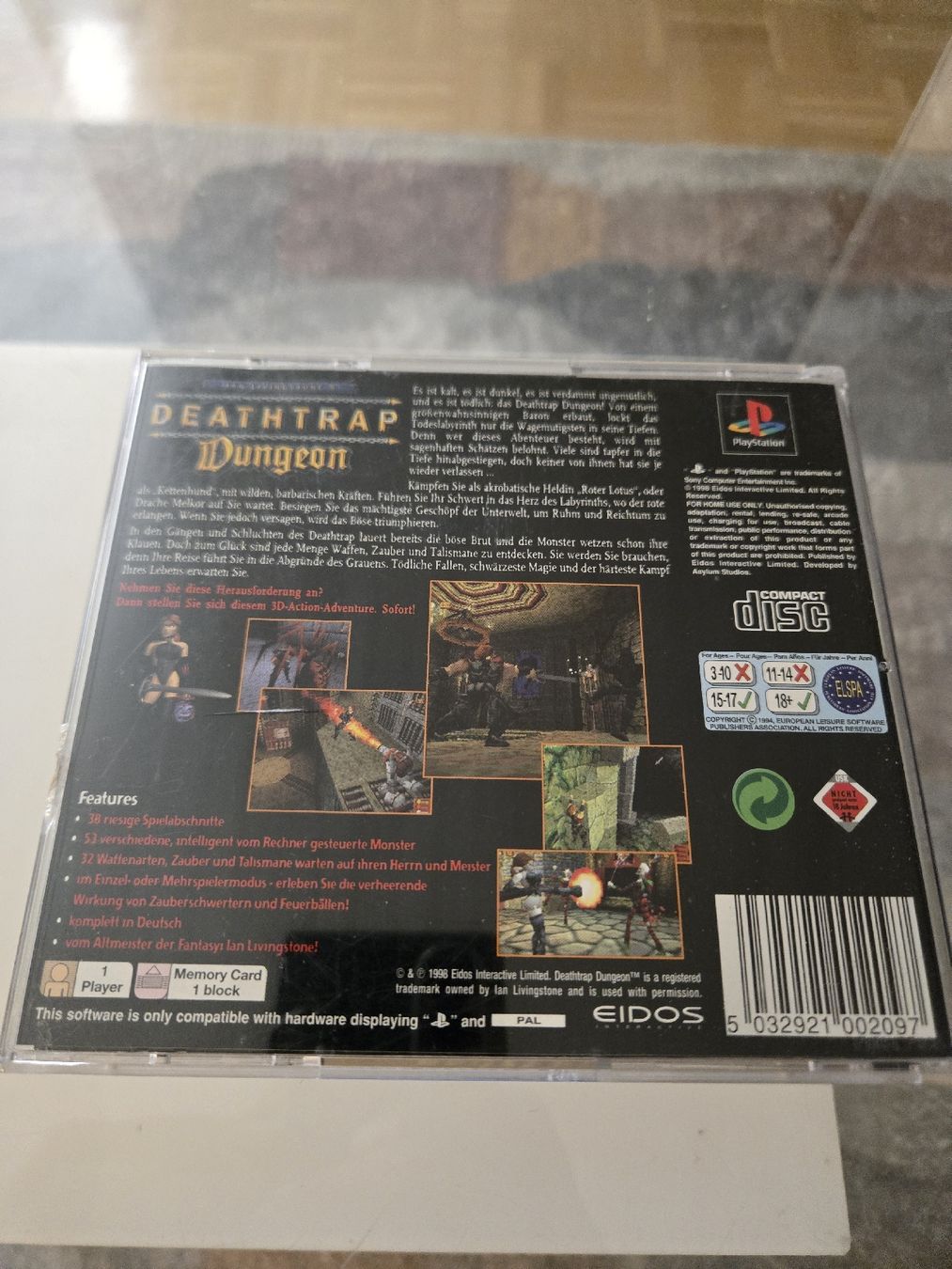 Giochi: Deathtrap Dungeon PS1 – Usato da Bussigny venduto da Kfdlt 1