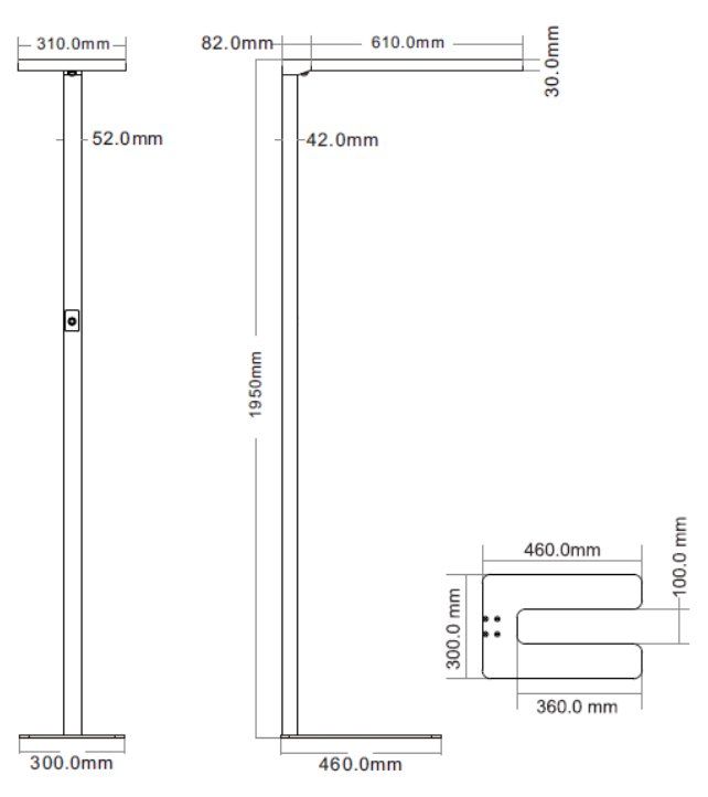 Lampade: Stehlampe Firalux Stan – Usato da Zürich venduto da DynamicFrame 3
