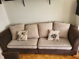 Sehr bequeme Sofa - Garnitur