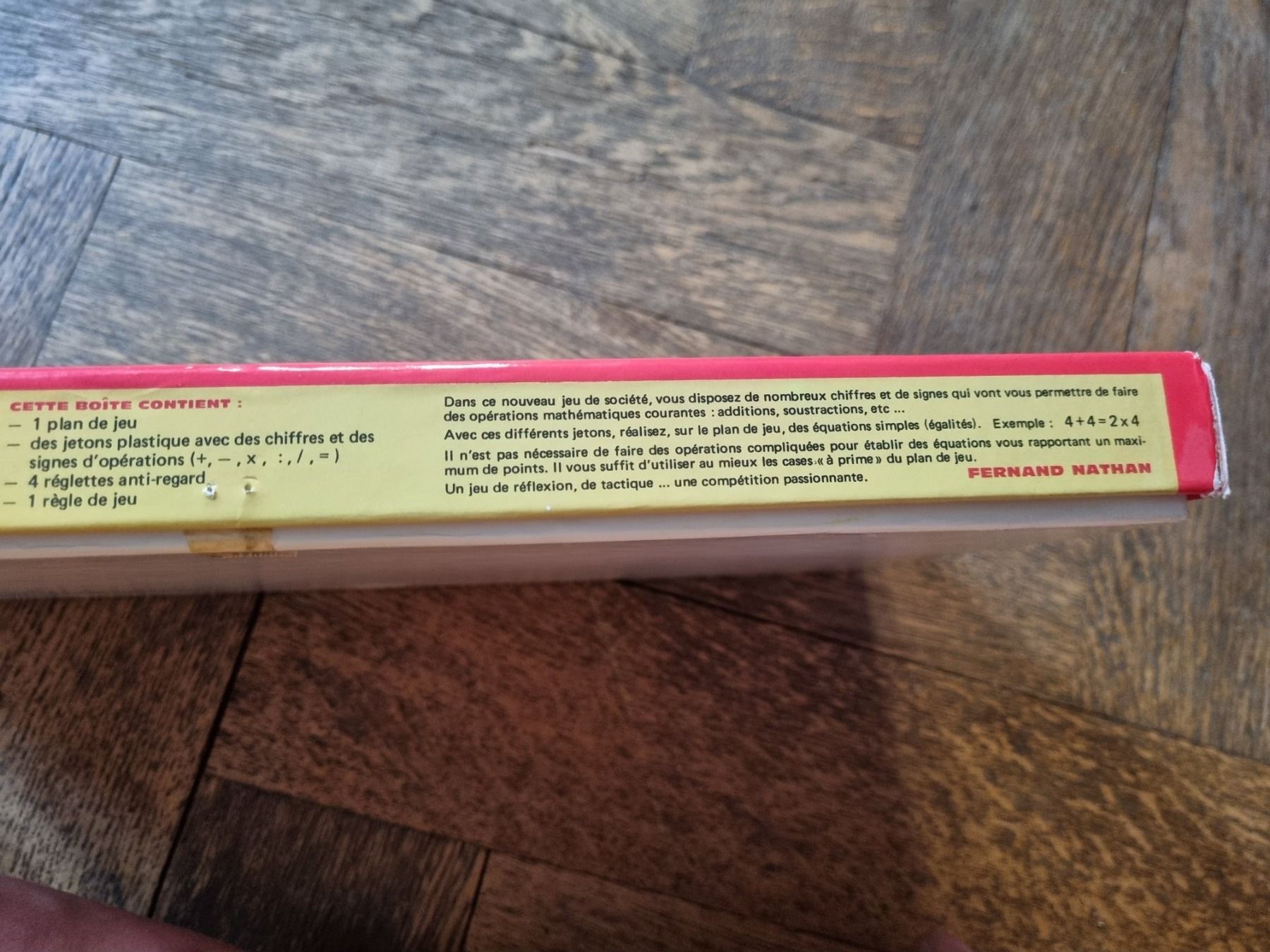 Spiele: Jeu Equable vintage de Nathan – Gebraucht aus Fribourg von jarmilka 8