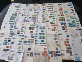 Sammlung mit 140 "neueren" CH Flugpost Briefe/Karten
