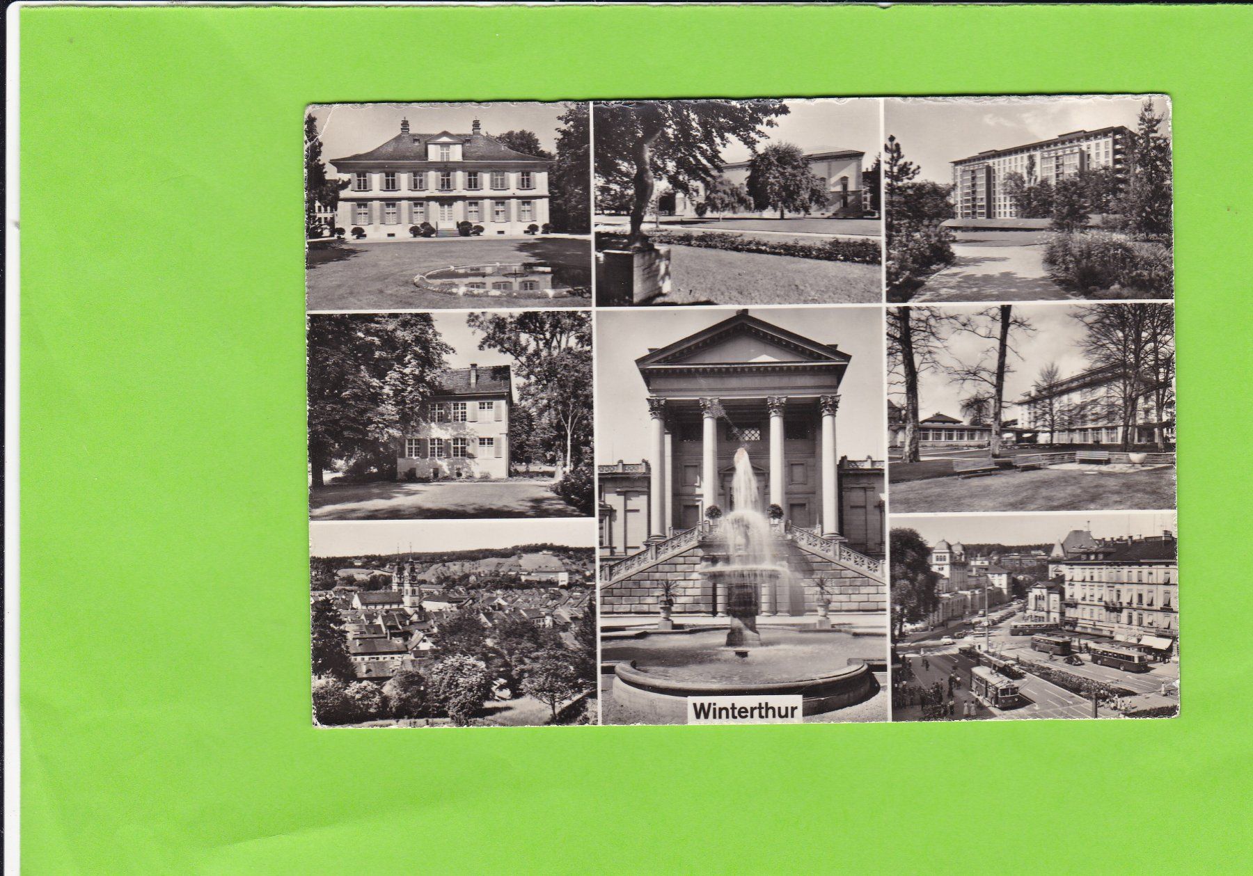 Cartoline postali: Winterthur – Usato da St. Peterzell venduto da neckertal