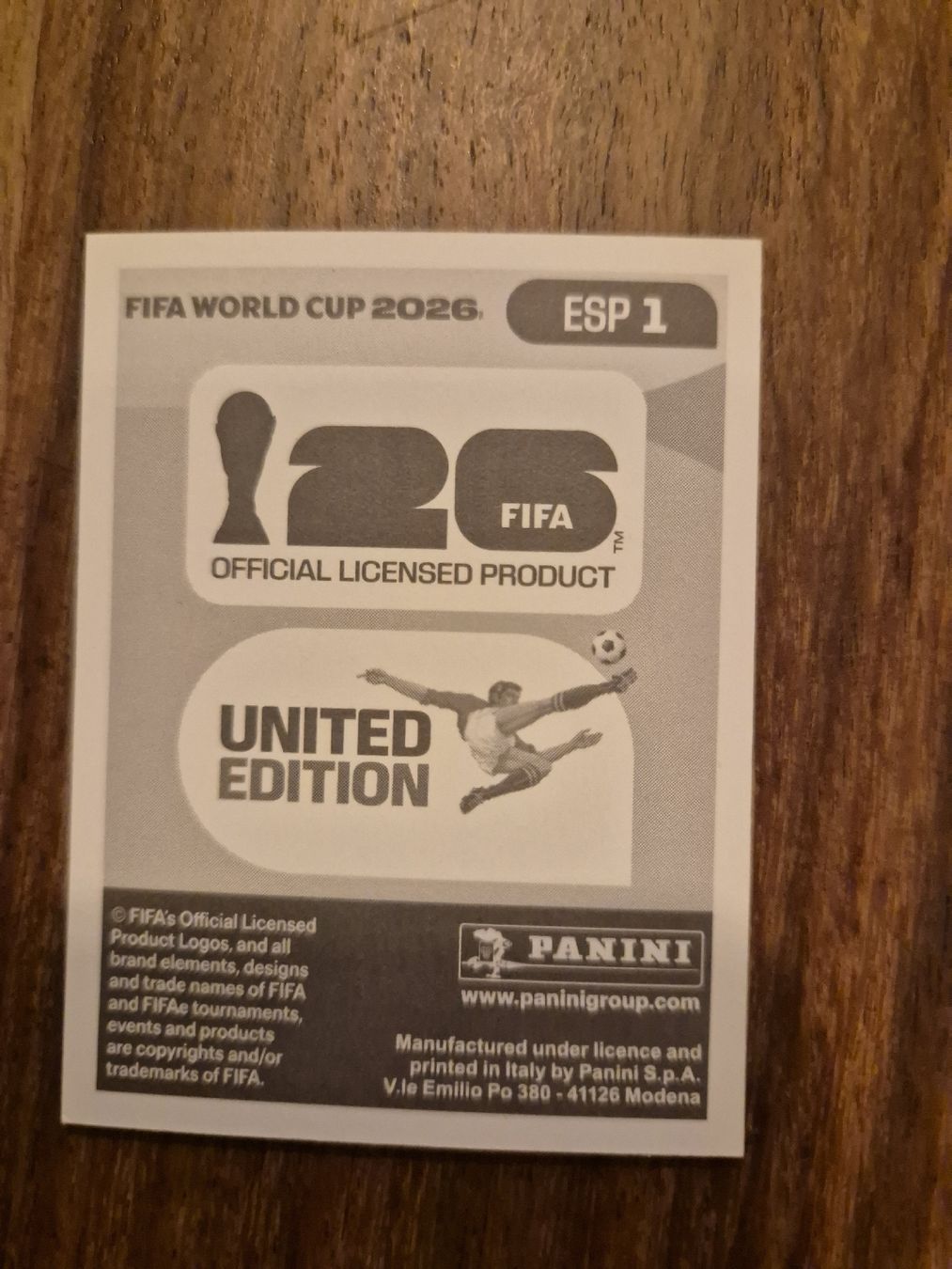 Panini Carte collezionabili: WM Panini Sticker ESP 1 – Nuovo (secondo la descrizione) da Volketswil venduto da 2000ra 1