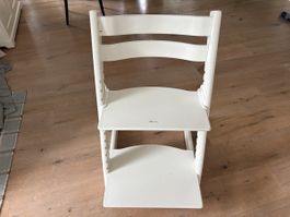 Stokke Tripp Trapp Kinderstuhl Weiss in gutem Zustand