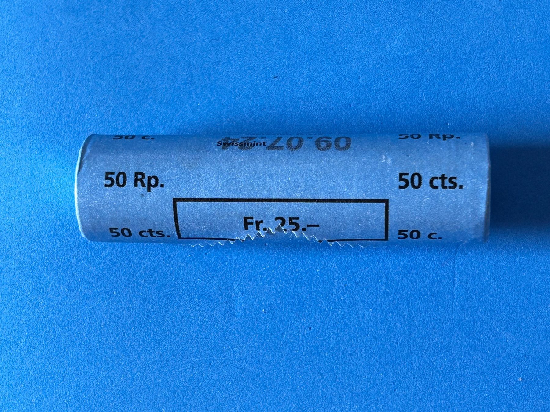 Alle Münzen: 50 centimes 2024 UNC coin roll – Neu (gemäss Beschreibung) aus Corcelles NE von AJKader 6
