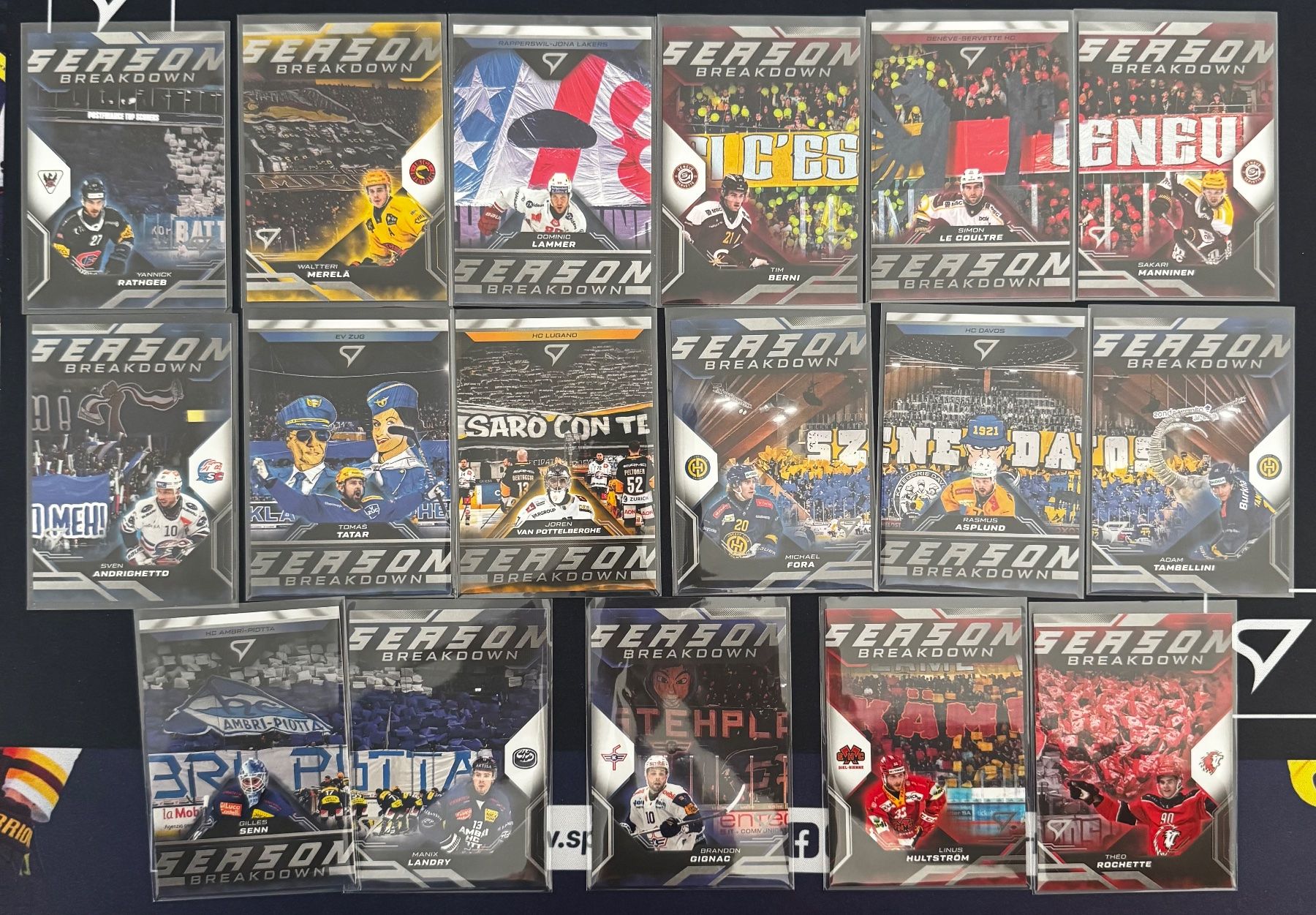 Sportzoo Sammelbilder & Trading cards: Sportzoo Season Breakdown – Gebraucht aus Estavayer-le-Lac von fav_7cfn