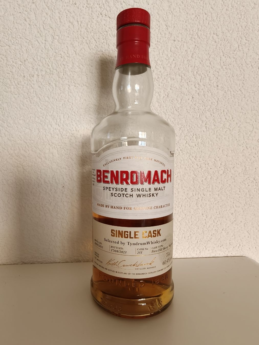 Spirituosen: Whisky Anbruchsflasche Benromach 2013 – Gebraucht aus Bubikon von Mogadi