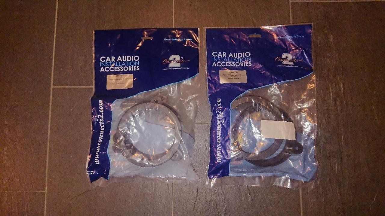 Casse audio & Subwoofer: Lautsprecheradapterringe Renault Megane – Nuovo e nell'imballaggio originale da Arisdorf venduto da RS_Center
