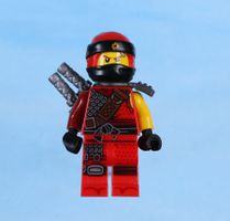 LEGO Minifigur Kai - Hunted, Pearl Dark Gray Side-Scabbard