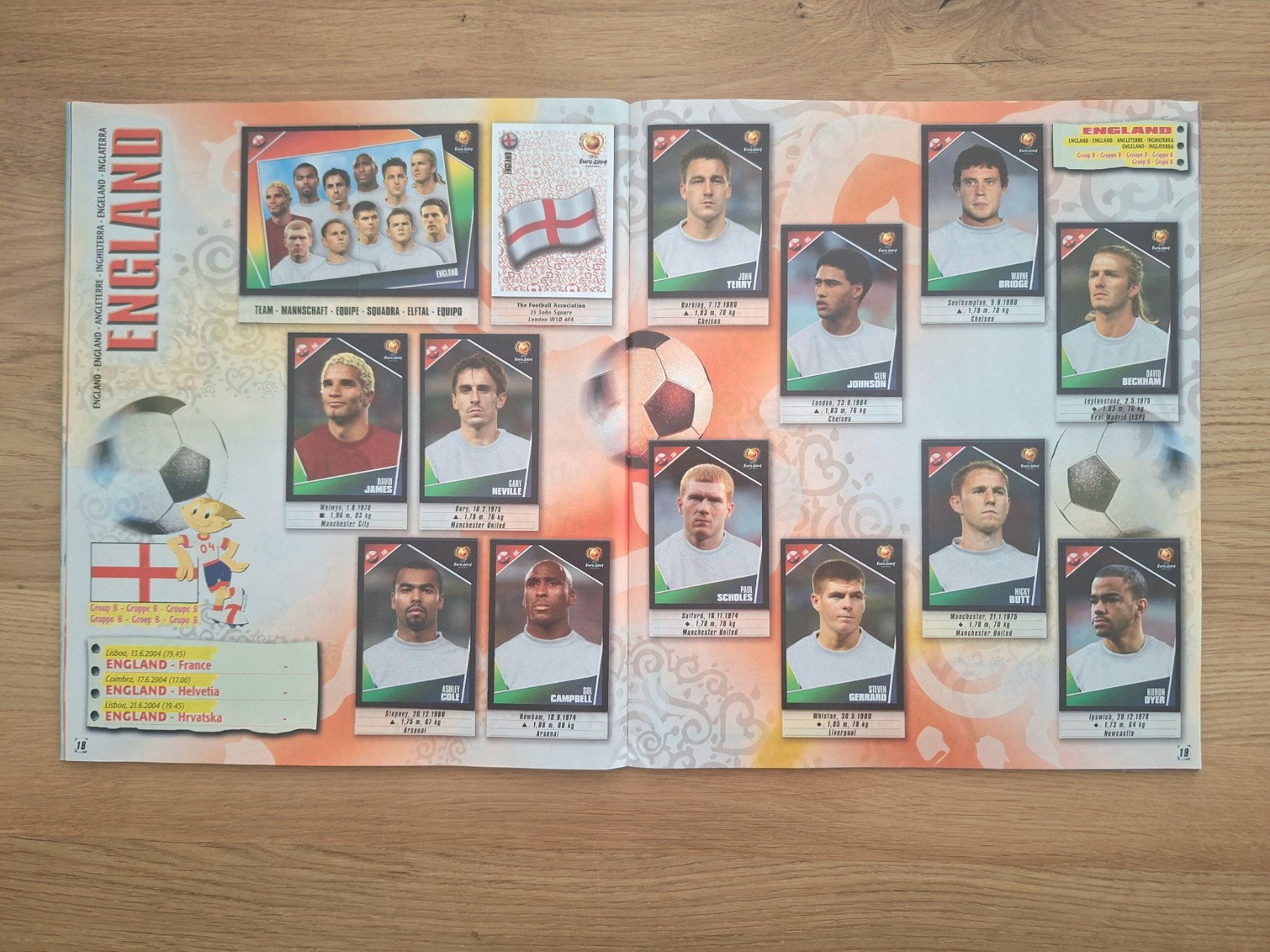 Panini Albums: PANINI EURO 2004 – D'occasion à St. Gallen par Matrix023 3