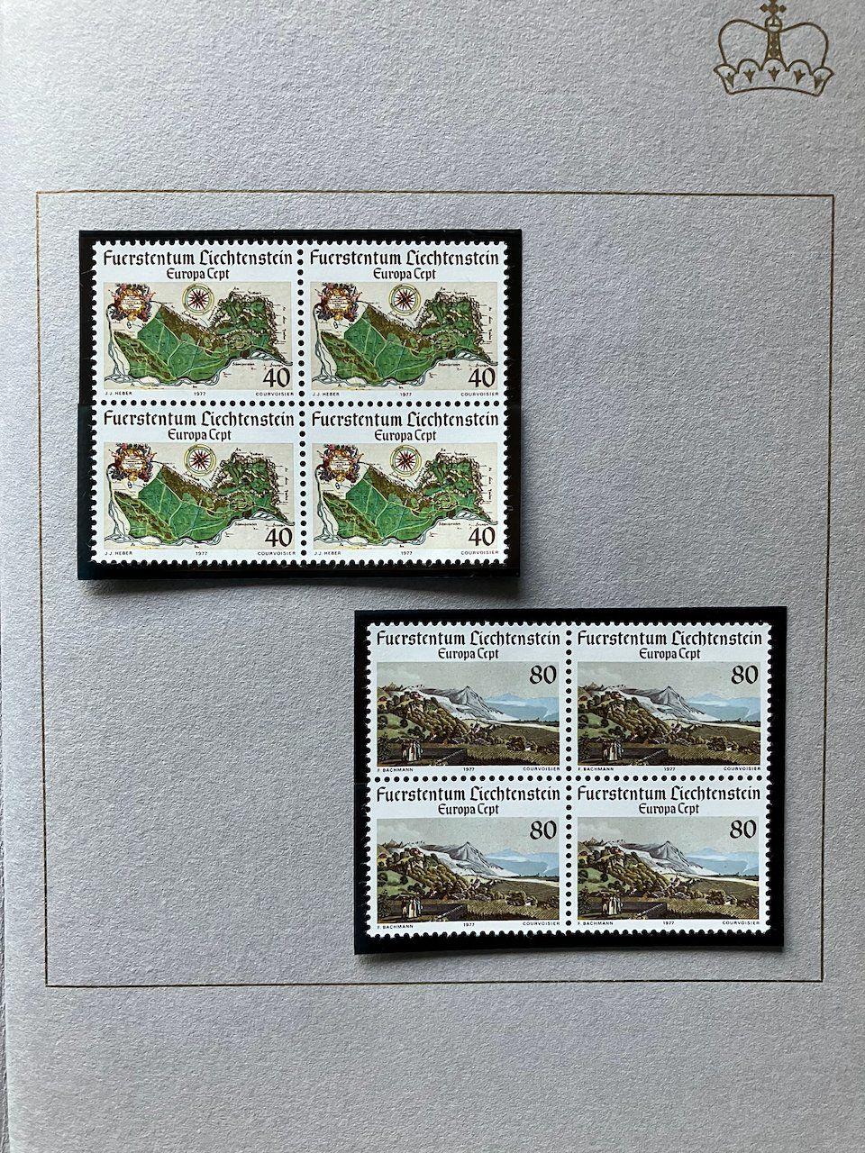 Tous les timbres: Liechtenstein Folder 1973-78 postfrisch – D'occasion à Nesslau par zueri6 2