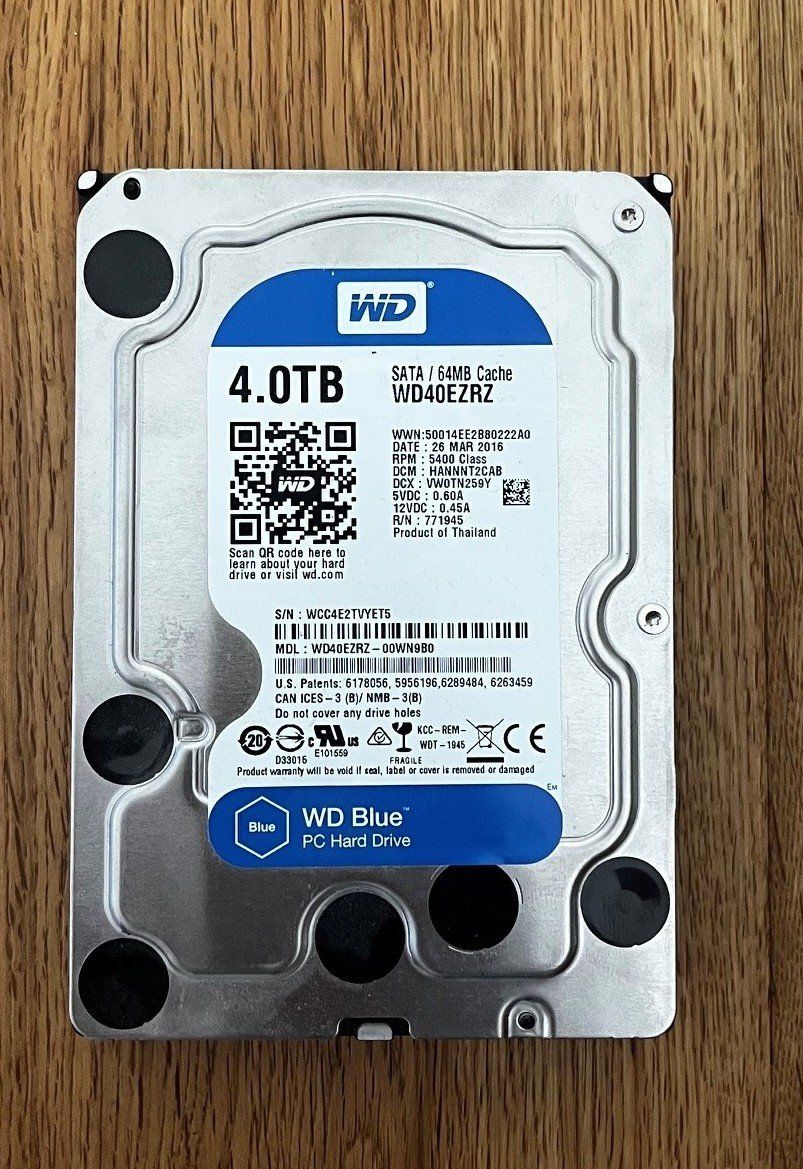 Western Digital Dischi rigidi: WD HDD 4TB – Usato da Willisau venduto da aronet
