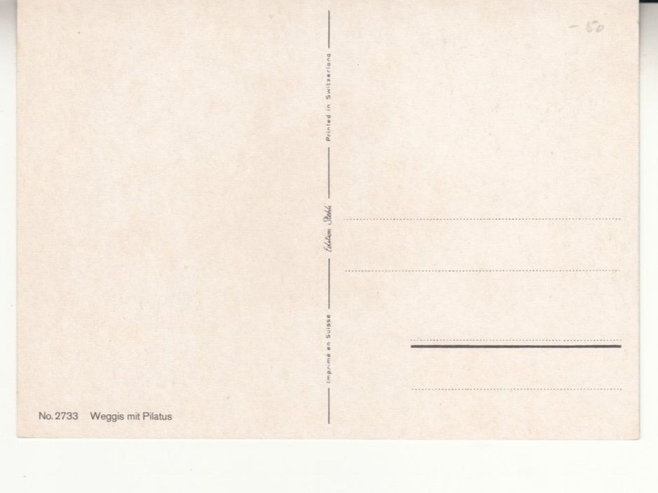 Cartes postales: Weggis ca. 1970 – D'occasion à Bürglen TG par StampGraf 1