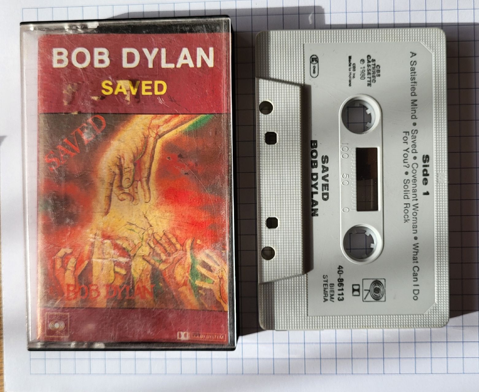 Kompaktkassetten: MC BOB DYLAN / Saved – Gebraucht aus Koppigen von Jsimsala