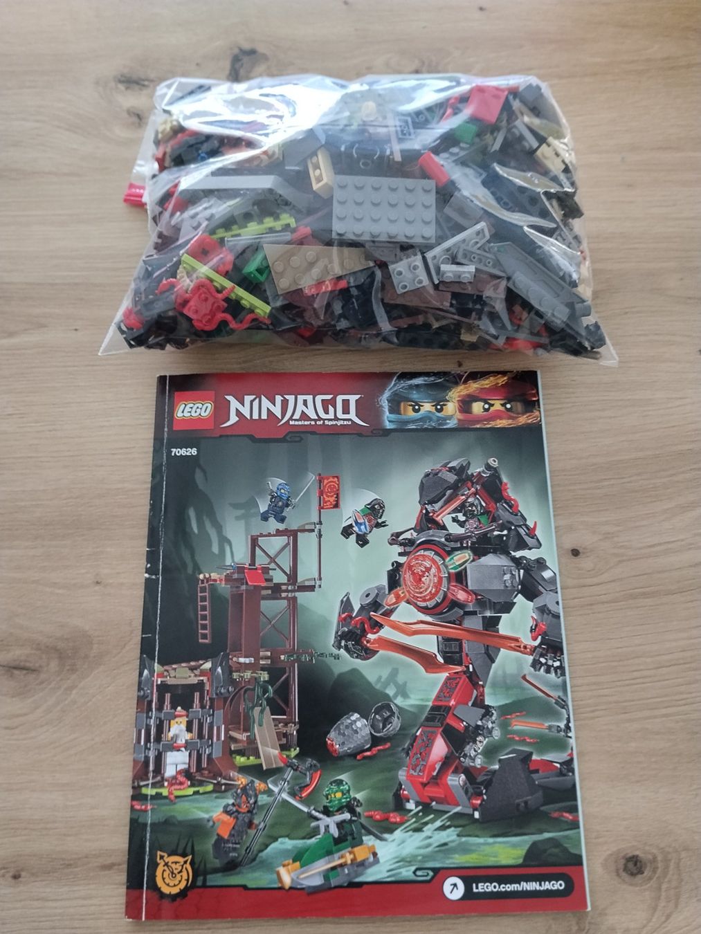 Lego Kit di costruzioni: LEGO Ninjago 70626 Vollständig – Usato da Amriswil venduto da ST8580