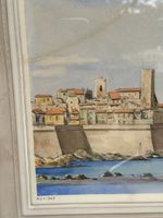 Aquarelle Jean Campaings Antibes 57 🖼️