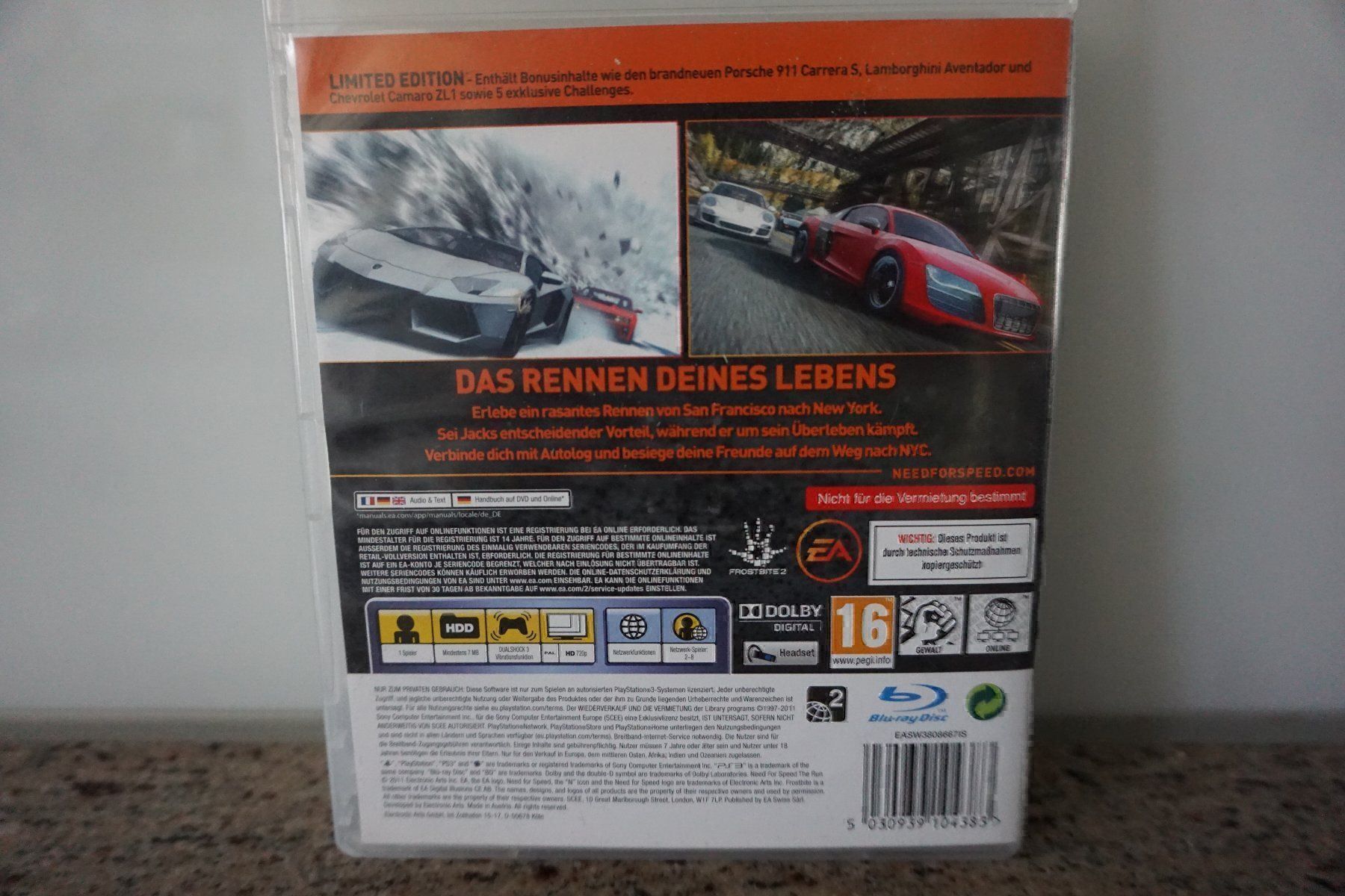 Giochi: *Need for Speed* PS* The Run Limited – Usato da Hochdorf venduto da Aguadulce 2