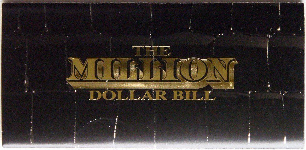 Banknoten: original 1 MILLION DOLLAR BILL 1988 – Neu und originalverpackt aus Lohn-Ammannsegg von  8