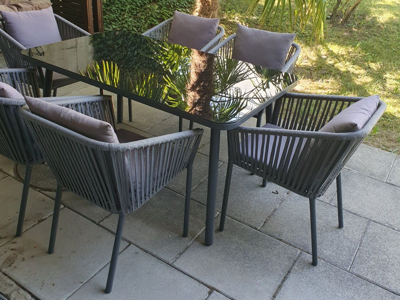 Mömax Set de table et chaises: Table et 6 chaise – D'occasion à Zürich par bec_2w7p