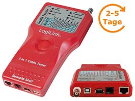 Kabeltester 5-in-1, mit Remote Einheit