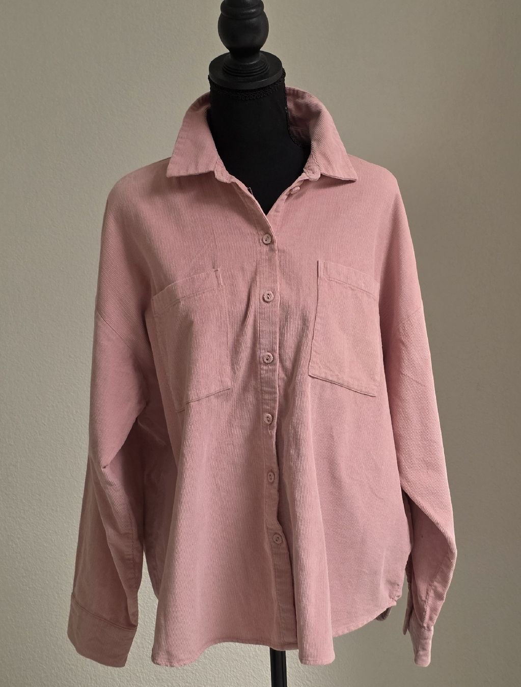 H&M Camicette: Cordhemd Gr. S Rosa Oversized Hemd ,Neu – Nuovo (secondo la descrizione) da Rheinsulz venduto da Gilea 2
