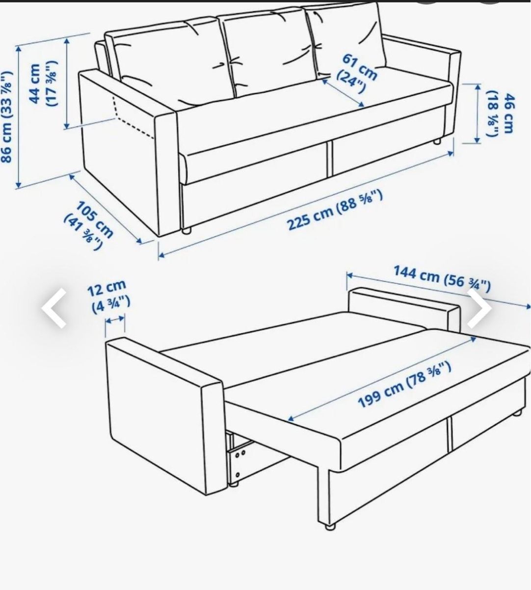 Sofas: Sofa mit Bett Funktion  – D'occasion à Reinach AG par CAM_83 2