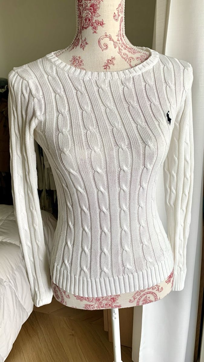 Ralph Lauren Pullover & Sweatshirts: Ralph Lauren cable knit cotton pullover XS/34 – Neu (gemäss Beschreibung) aus Zürich von Angela_Fashion_Lover 3