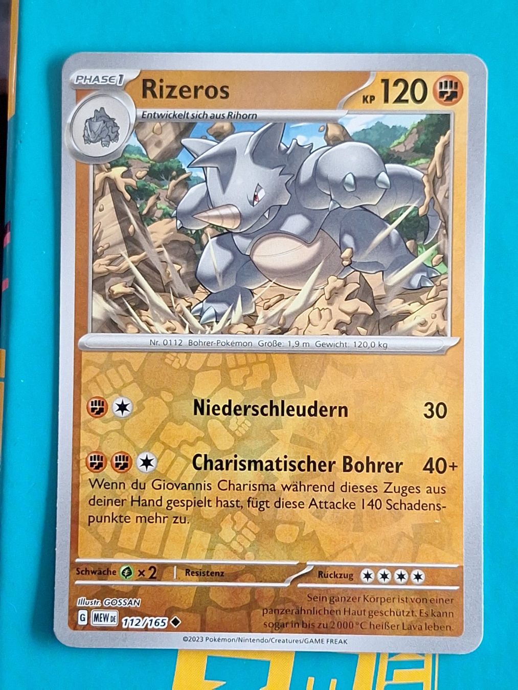 Pokémon Carte collezionabili: Rizeros - Mew 151 DEUTSCH - Reverse Holo Pokemon – Usato da Altstätten SG venduto da GGsGameshop