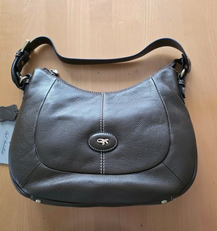Echtleder Schultertasche / Umhängetasche (120 cm) - NEU