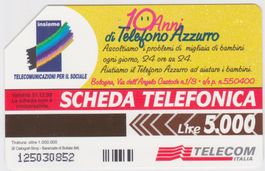 Telefonkarte Italien Telecom Italia