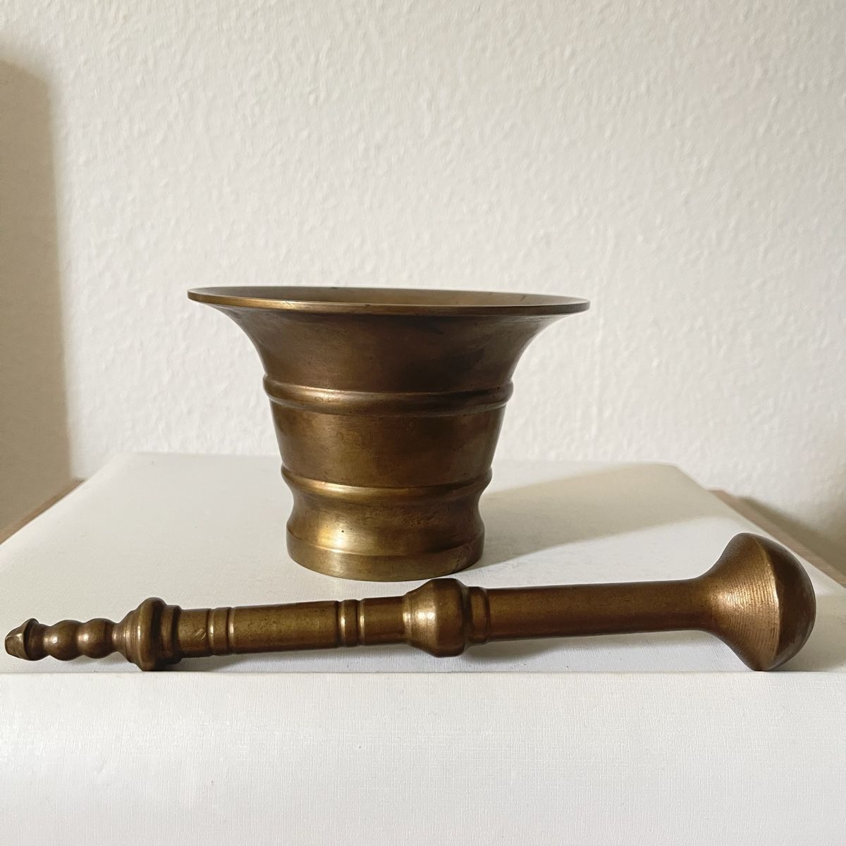Altro per cucinare: Vintage große messing Mörser und Stößel – Usato da Bern venduto da dek_7bjd